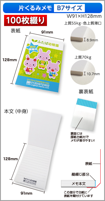 商品の最終決定 | 激安メモ帳のオリジナル印刷、オリジナル